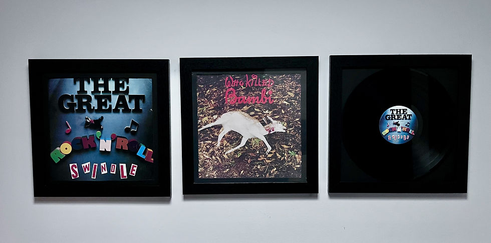 Thumbnail: The Sex Pistol 'The Great Rock n Roll Swindle' 3 piece art set