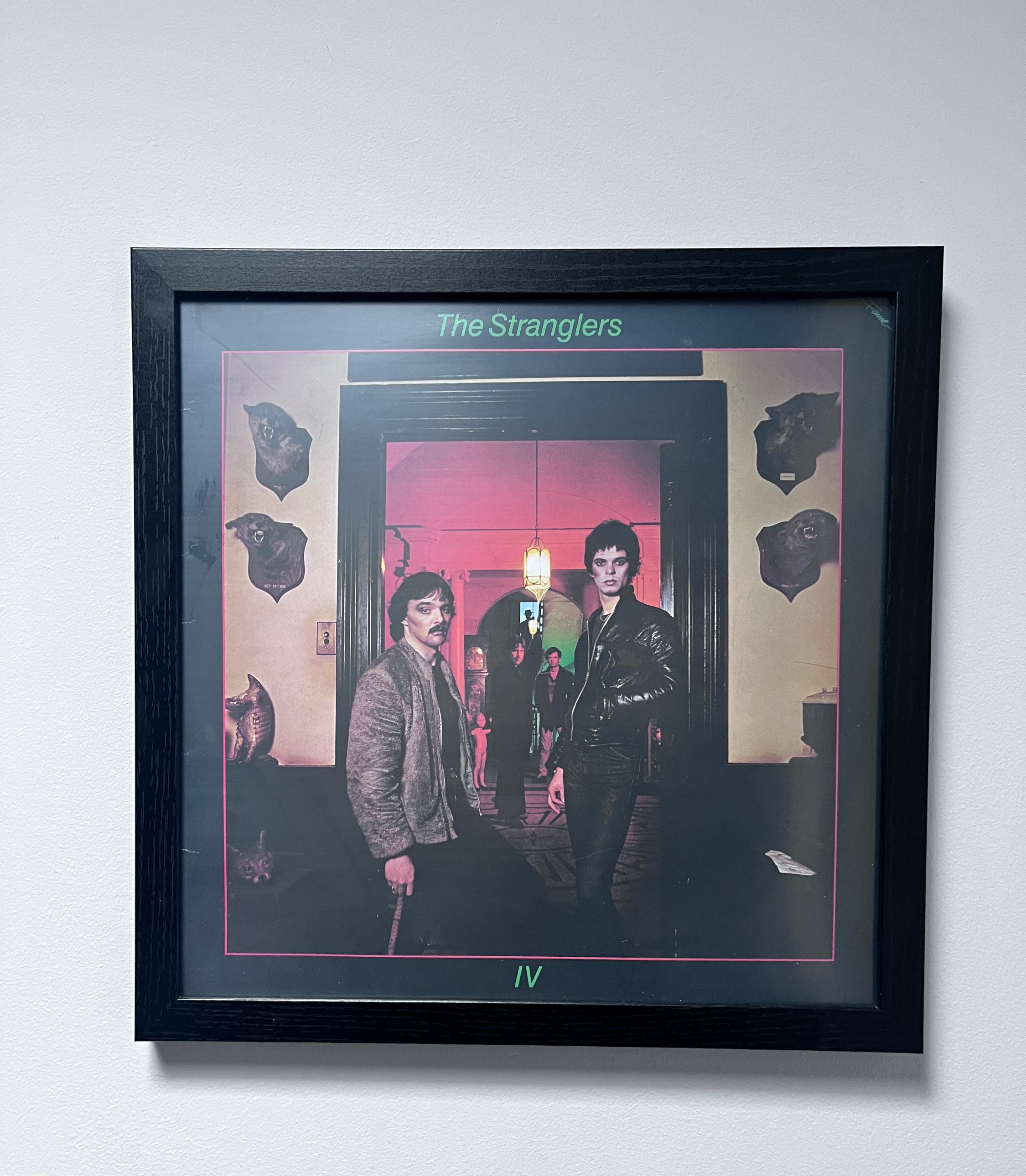 The Stranglers IV Original Album Sleeve Framed