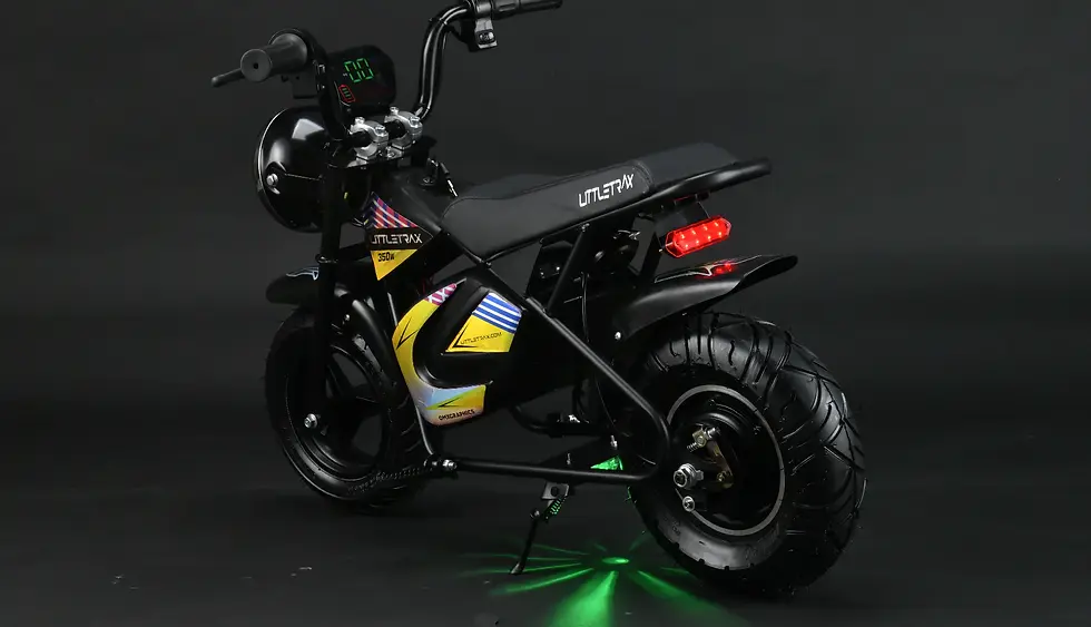 Thumbnail: NEW LittleTrax 350w Kids Electric Monkey Bike