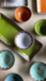 Assorted Dessert Bowls & Platters