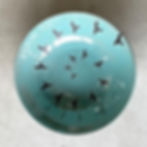 Flight Serving Bowl in Speckled Turquoise