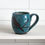Thumbnail: 14oz Bird Mug, Teal/Turquoise