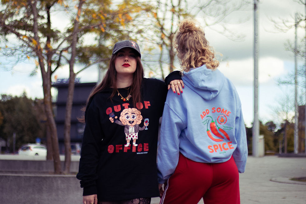Thumbnail: Longsleeve Out of Office Front