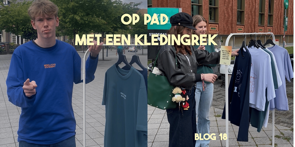 BLOG 18: op pad met een kledingrek