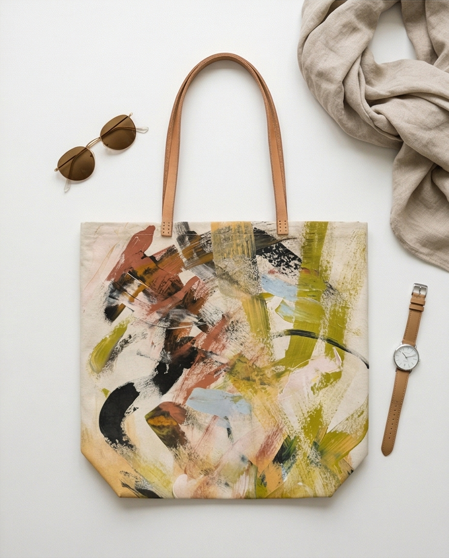 Painted Tote No. 01_01
