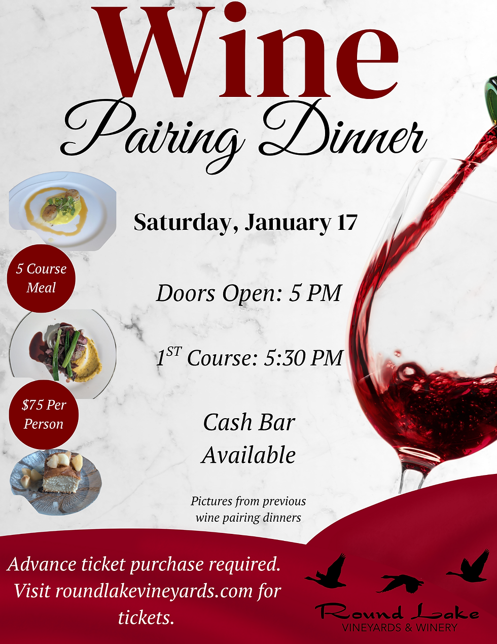 Wine Pairing Dinner