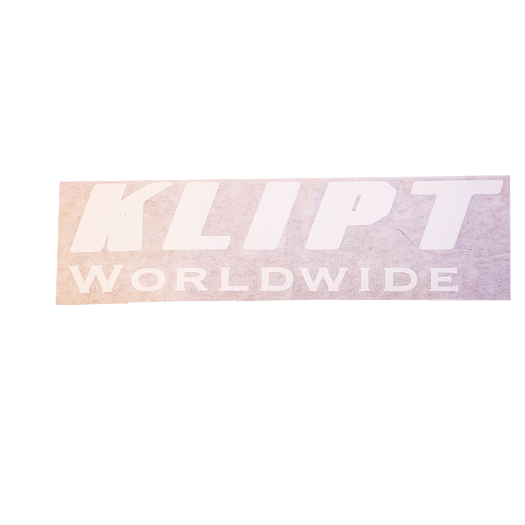 Signature Klipt Worldwide Sticker