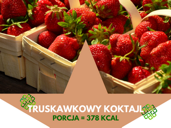 🧁Fit-Babeczki🧁 Koktajl truskawkowy