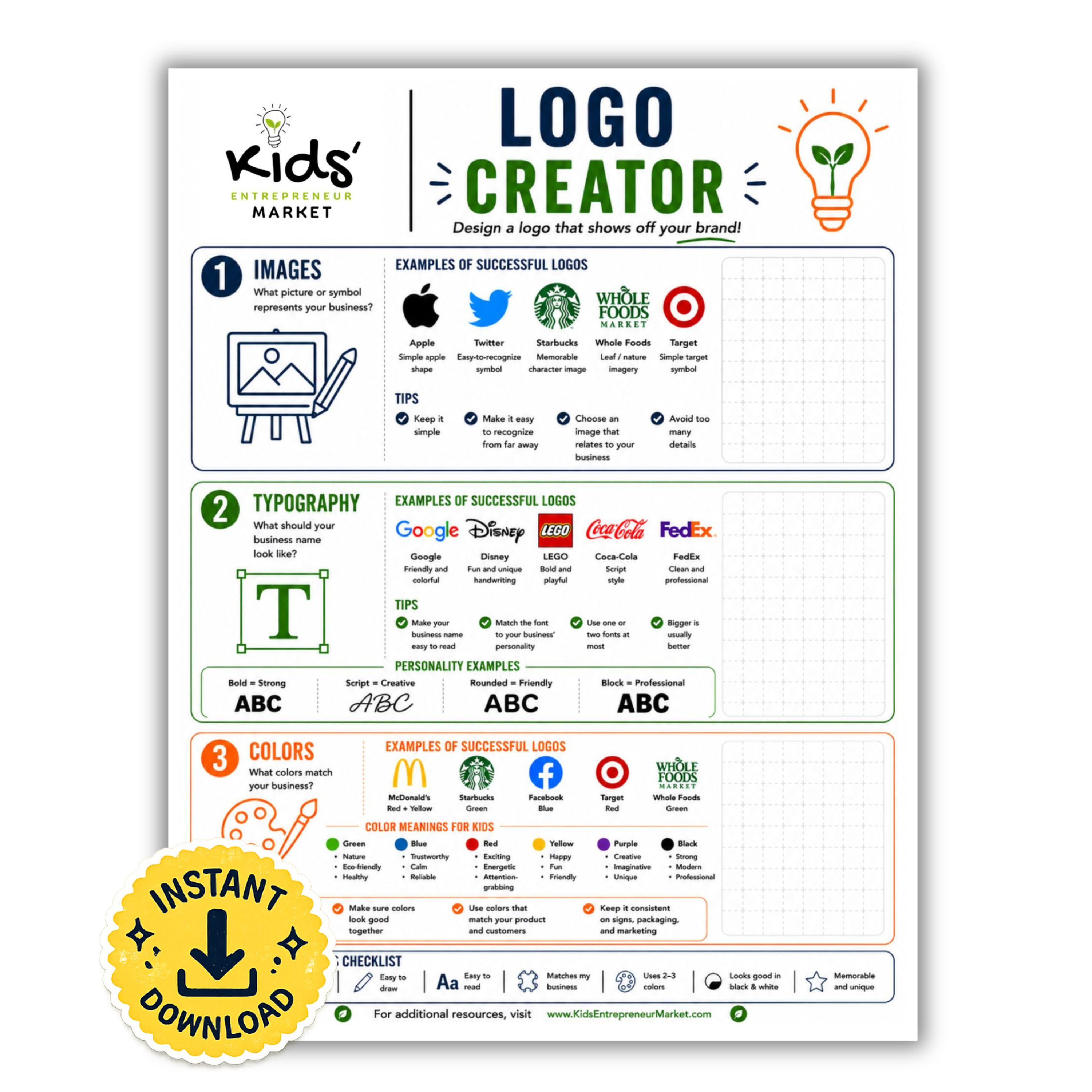 Logo Creator Printable