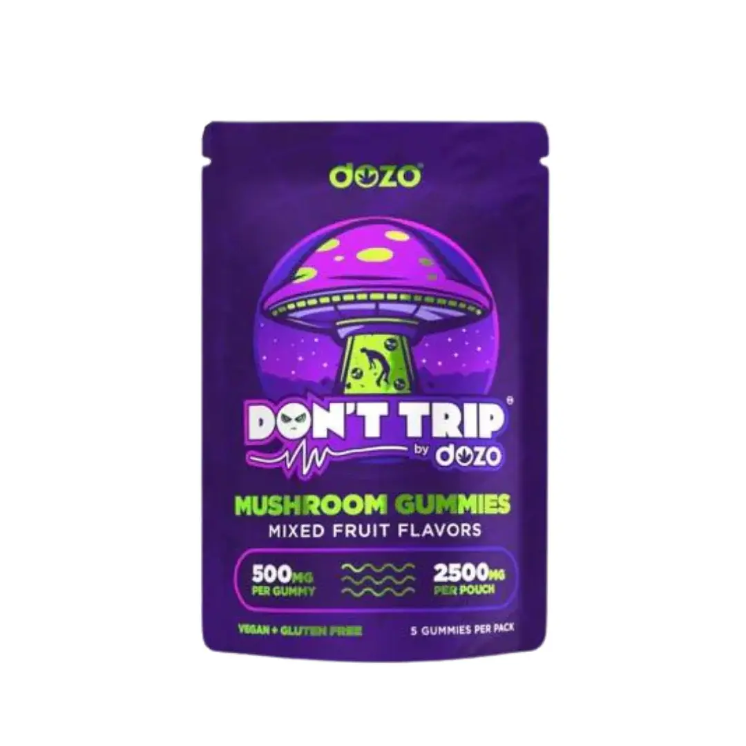 DOZO Mushroom Gummies 5ct - Mixed Fruit Flavors