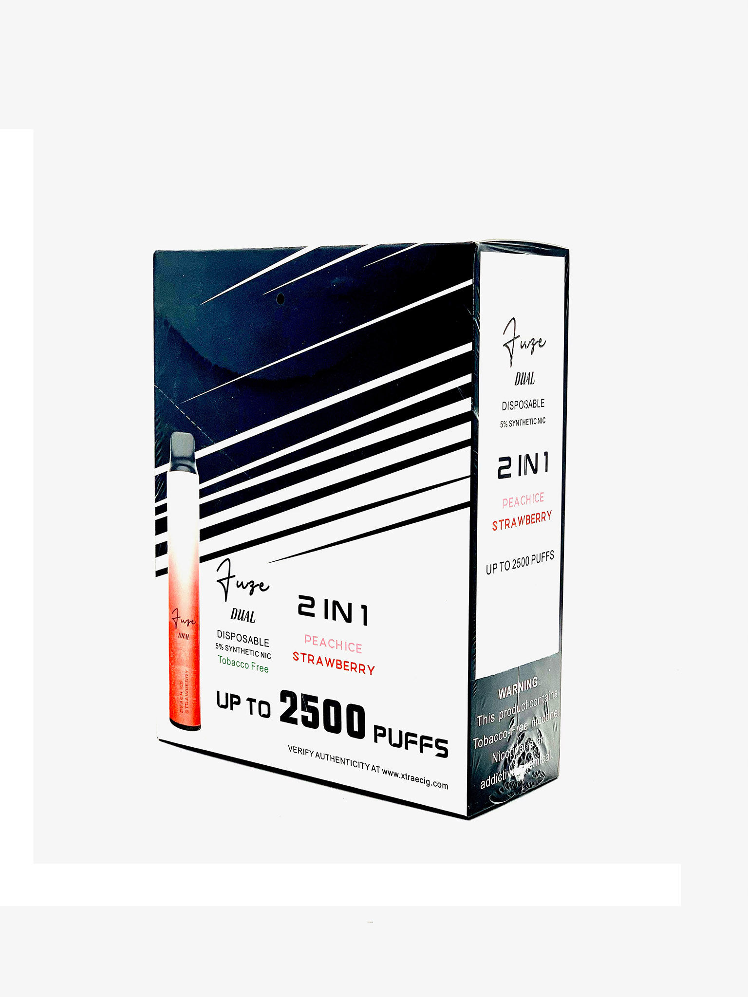 Fuze Dual - Peach Ice Strawberry