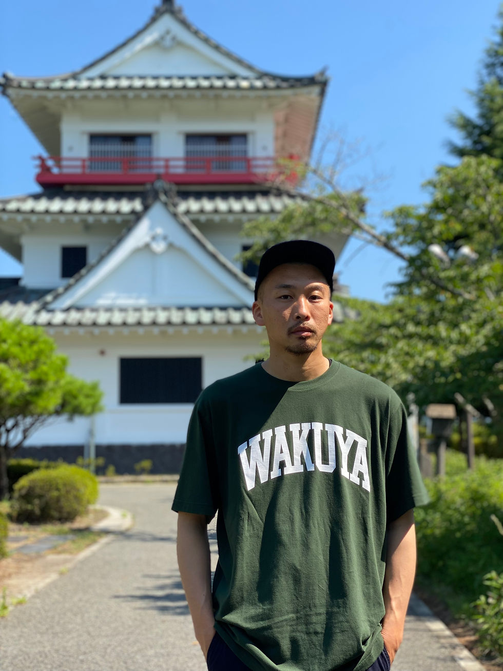 サムネイル： "WAKUYA" T-shirt【受注生産】
