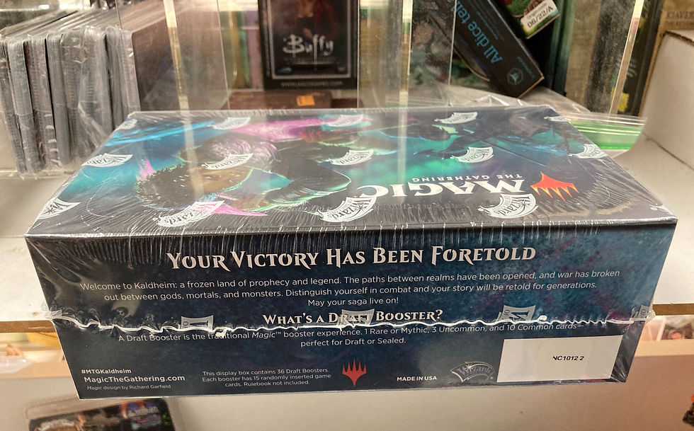 Thumbnail: Sealed DRAFT BOOSTER BOX of 36 Packs Magic The Gathering Kaldheim English
