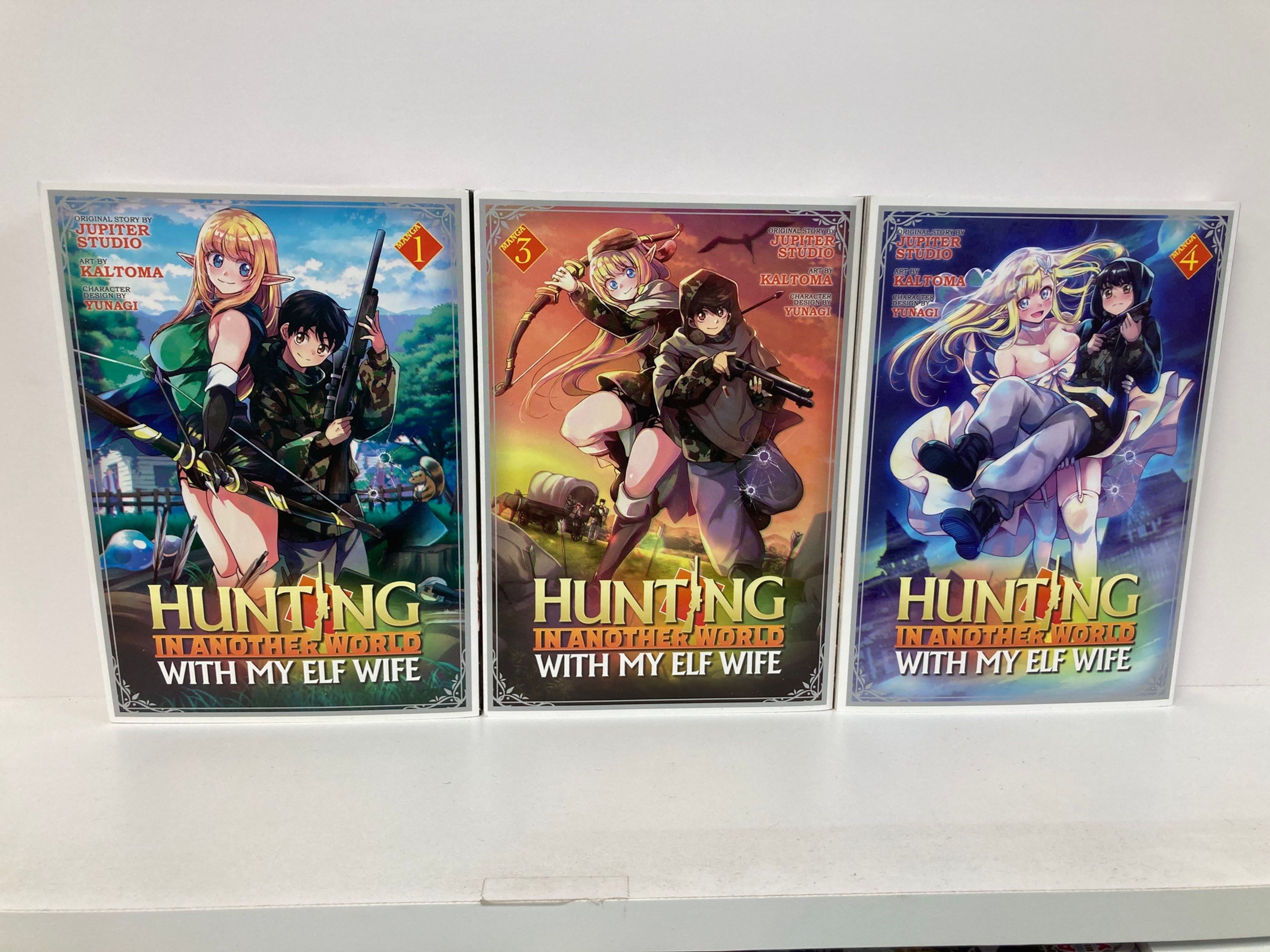 Hunting In Another World With My Elf Wife GN Vol.1,3,4 