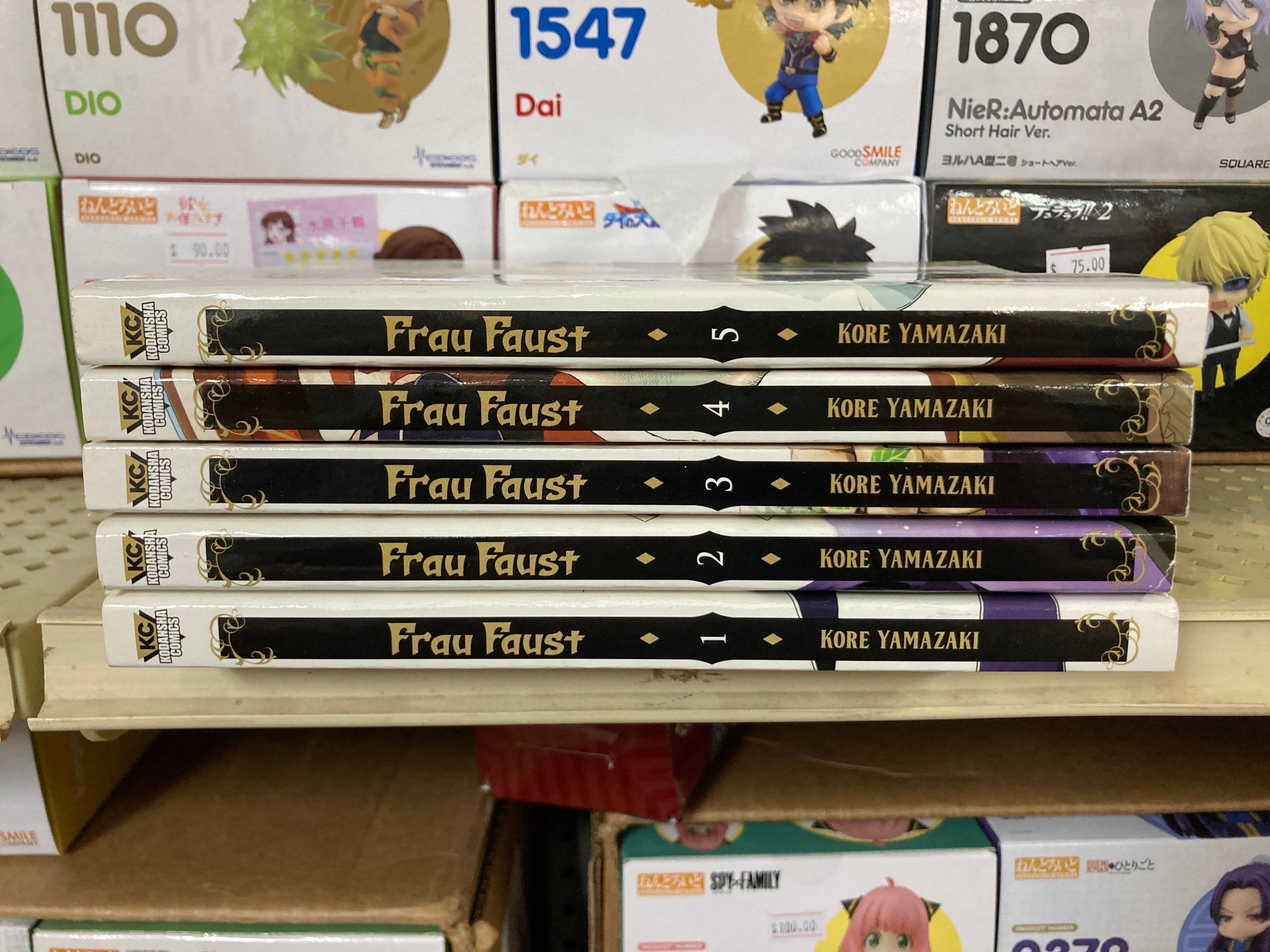 Frau Faust Vol.1,2,3,4,5 Manga by Kore Yamazaki (Author) Paperback