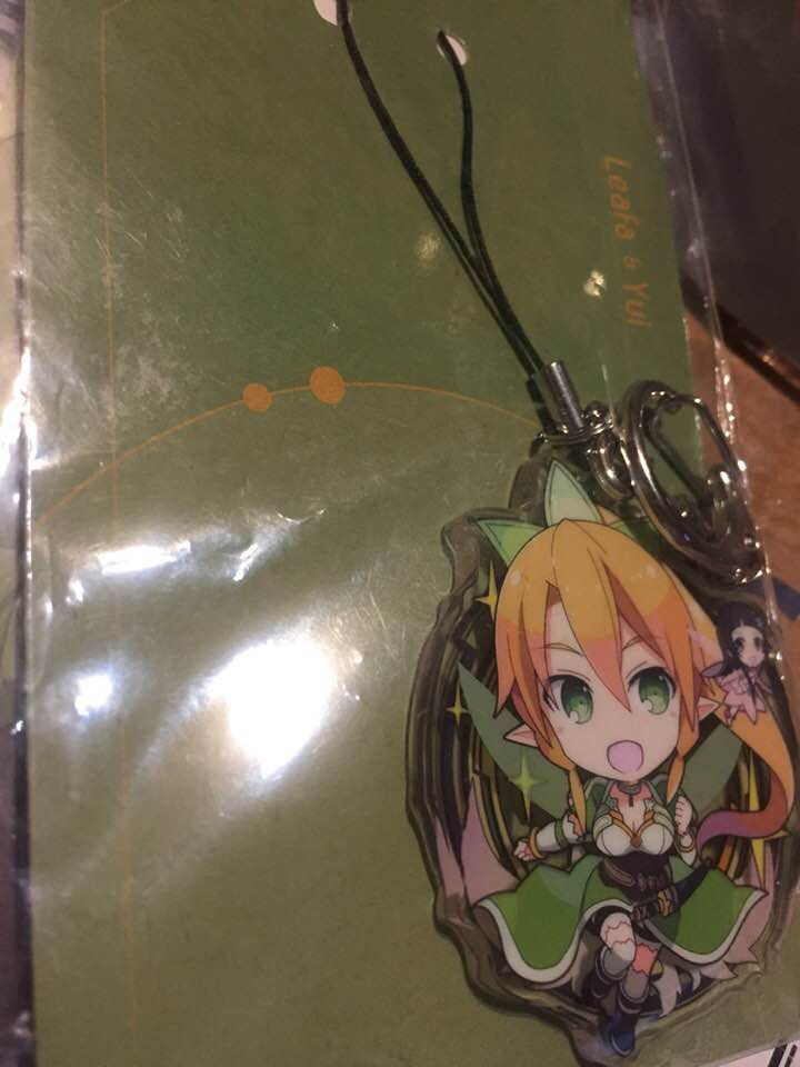 "Sword Art Online The Movie -Ordinal Scale-" Acrylic Key Chain Leafa by Surfers