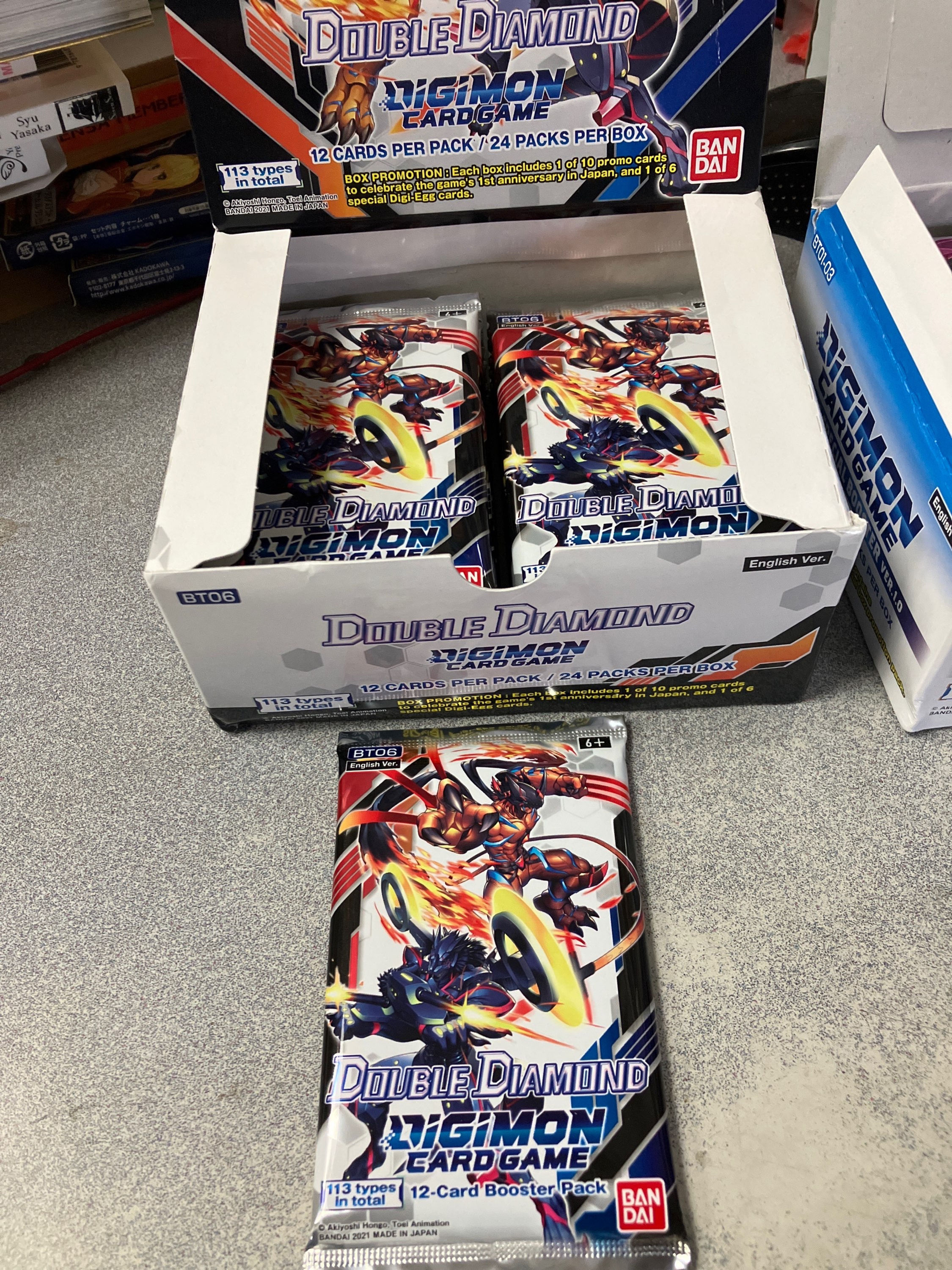 Digimon Digimon CCG - Double Diamond BT-06 Pack (Sealed)