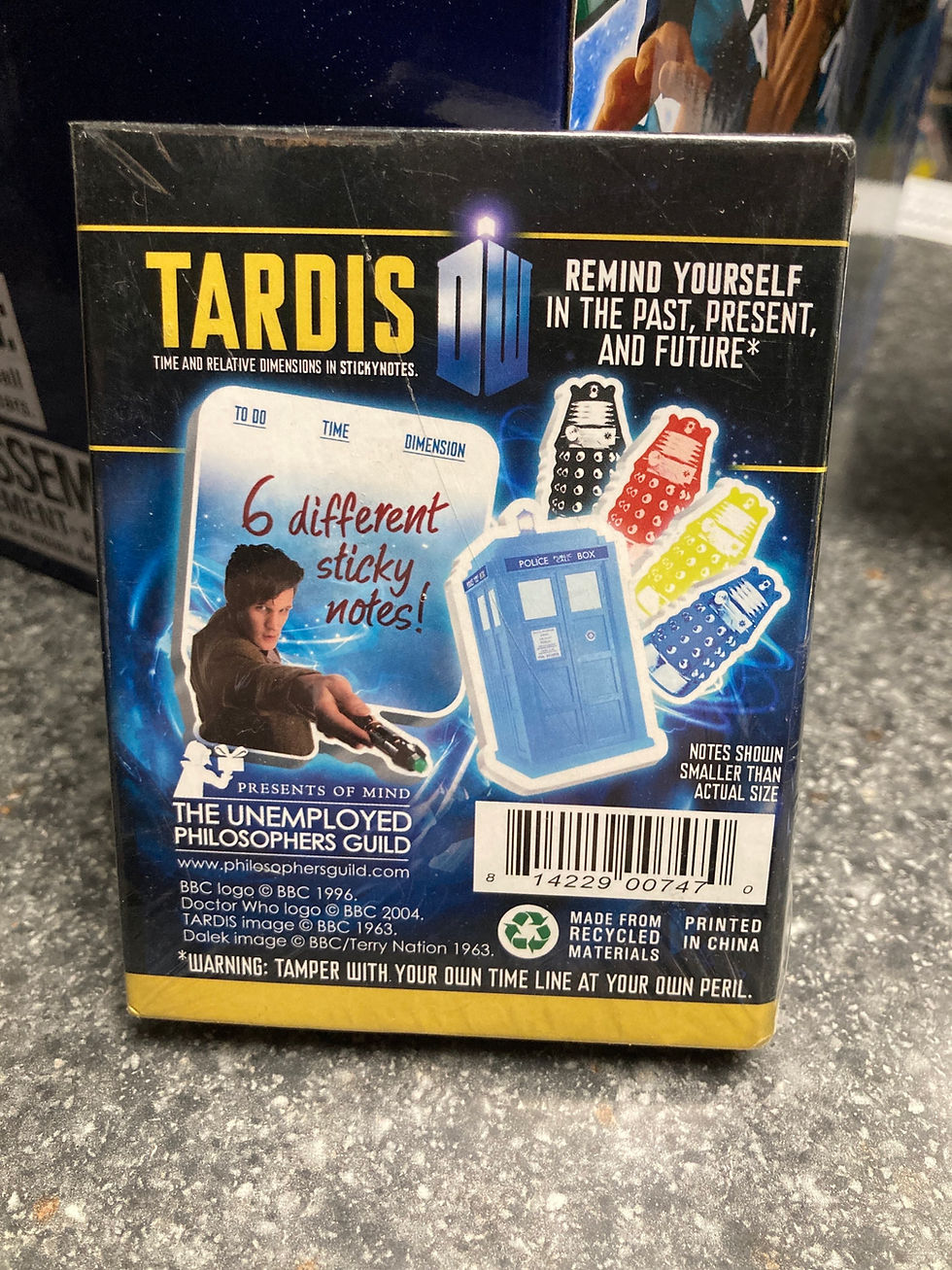 Thumbnail: DOCTOR WHO 11th Doctor Sticky Notes/ Unemployed Philosophers Guild