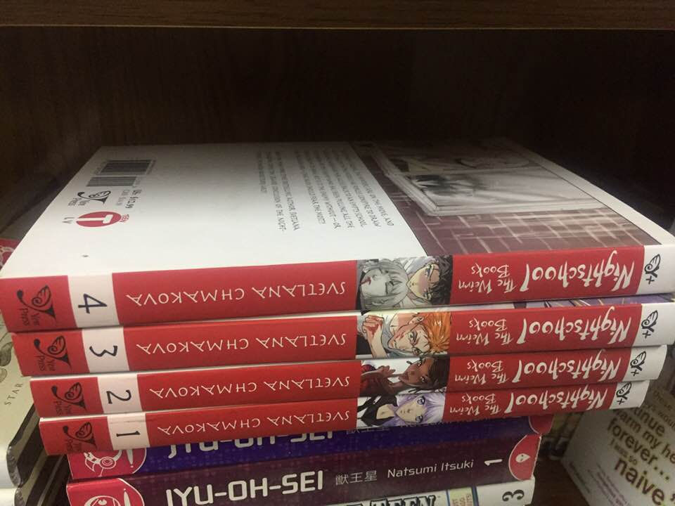 NIGHT SCHOOL GN VOL VOL 1,2 3,4 YEN PRESS Manga Books