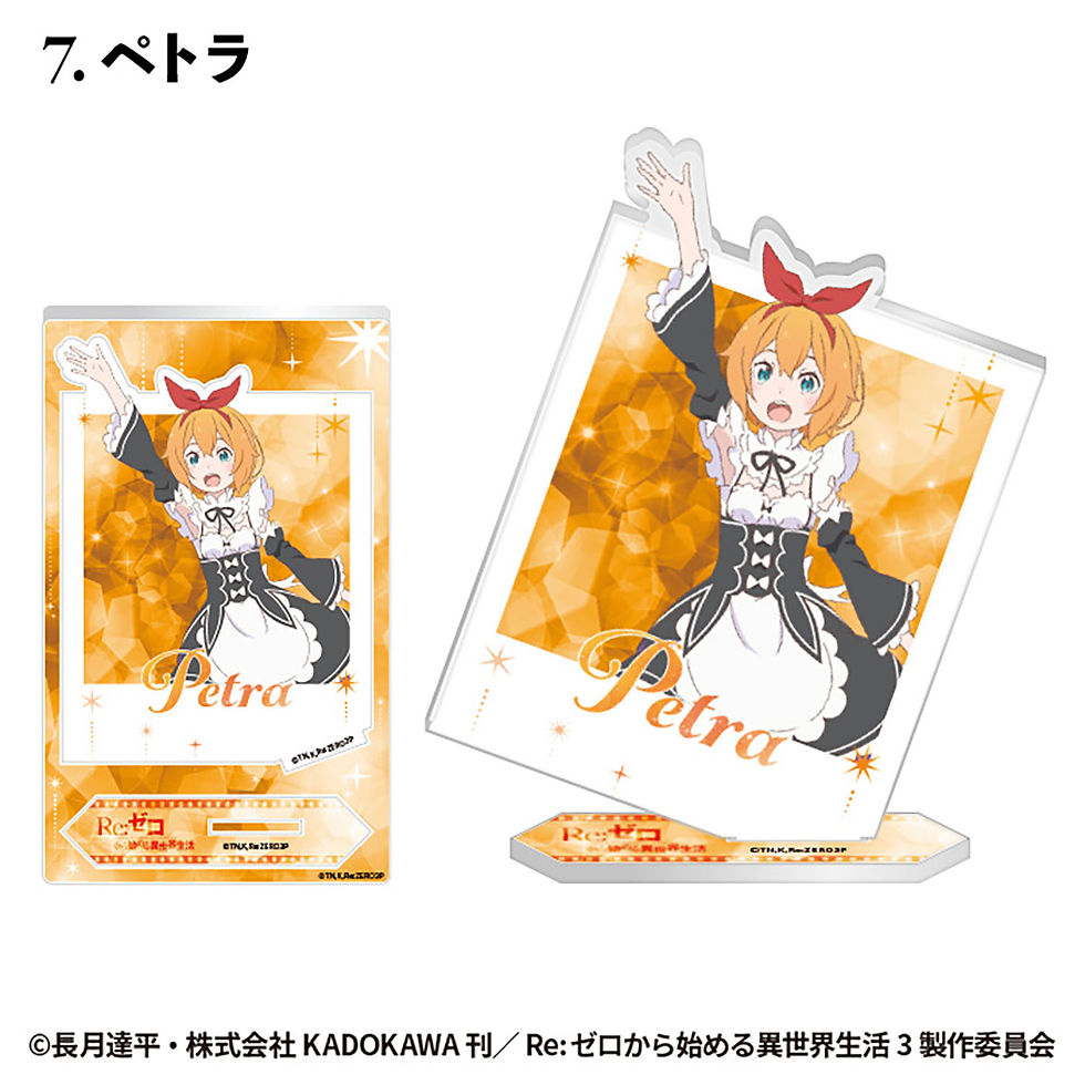 Thumbnail: 2 random"Re:Zero kara Hajimeru Isekai Seikatsu" Photo Style Acrylic Stands