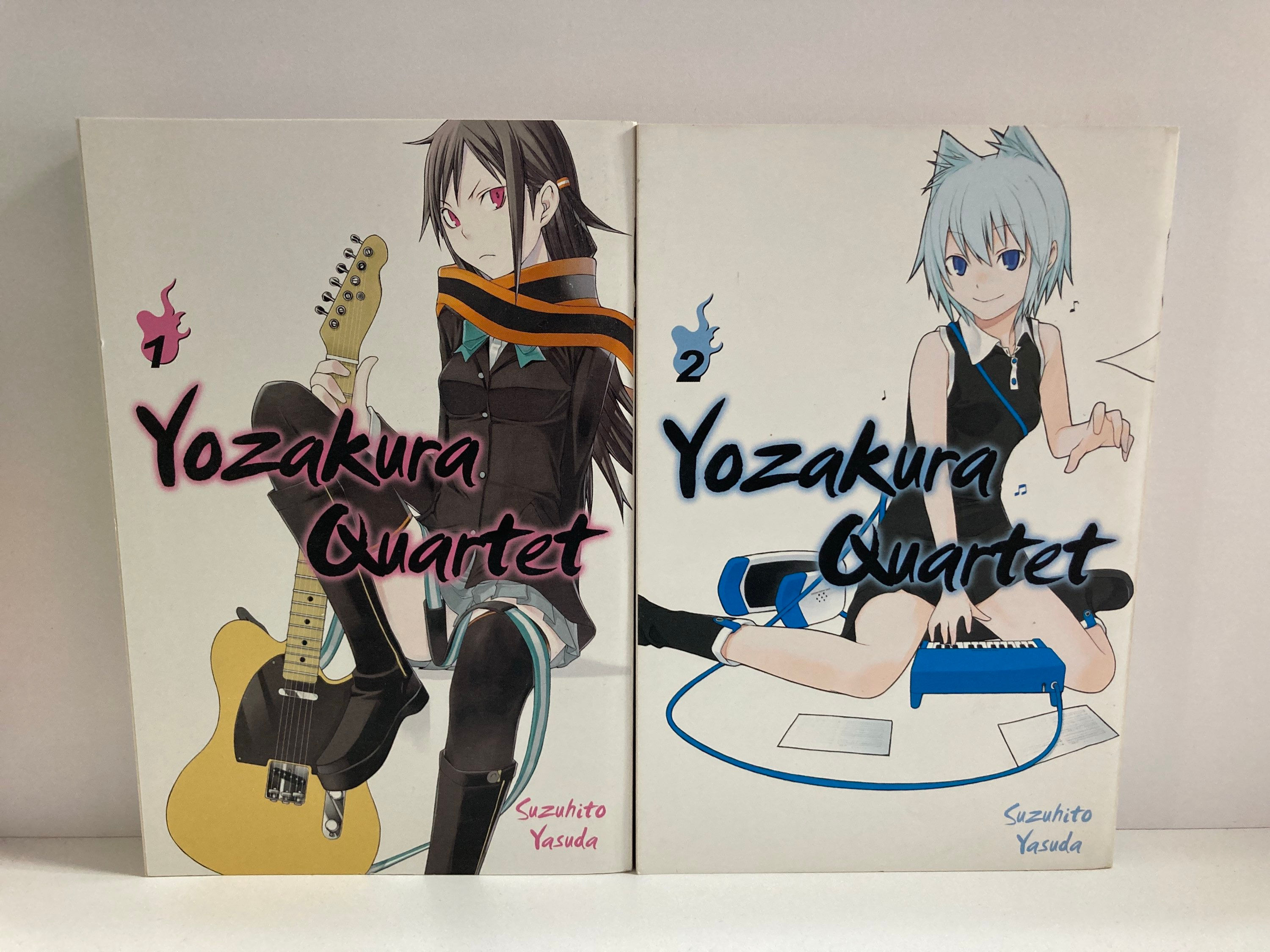 YOZAKURA QUARTET VOL 1,2 Manga DEL REY (W/A/CA) Suzuhito Yasuda