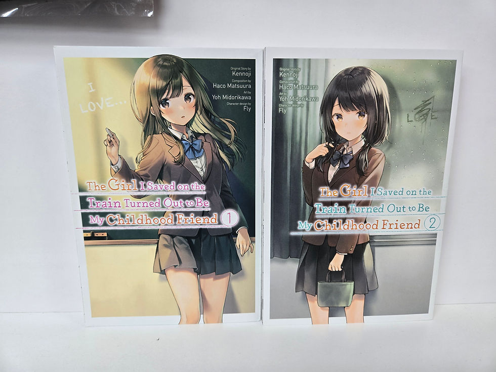 Thumbnail: The Girl I Saved on the Train Turned Out to Be My Childhood Friend GN Vol.1,2