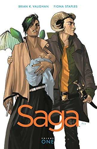 Saga, Vol. 1 (Saga (Comic Series)) Paperback – Illustrated, October 10, 2012