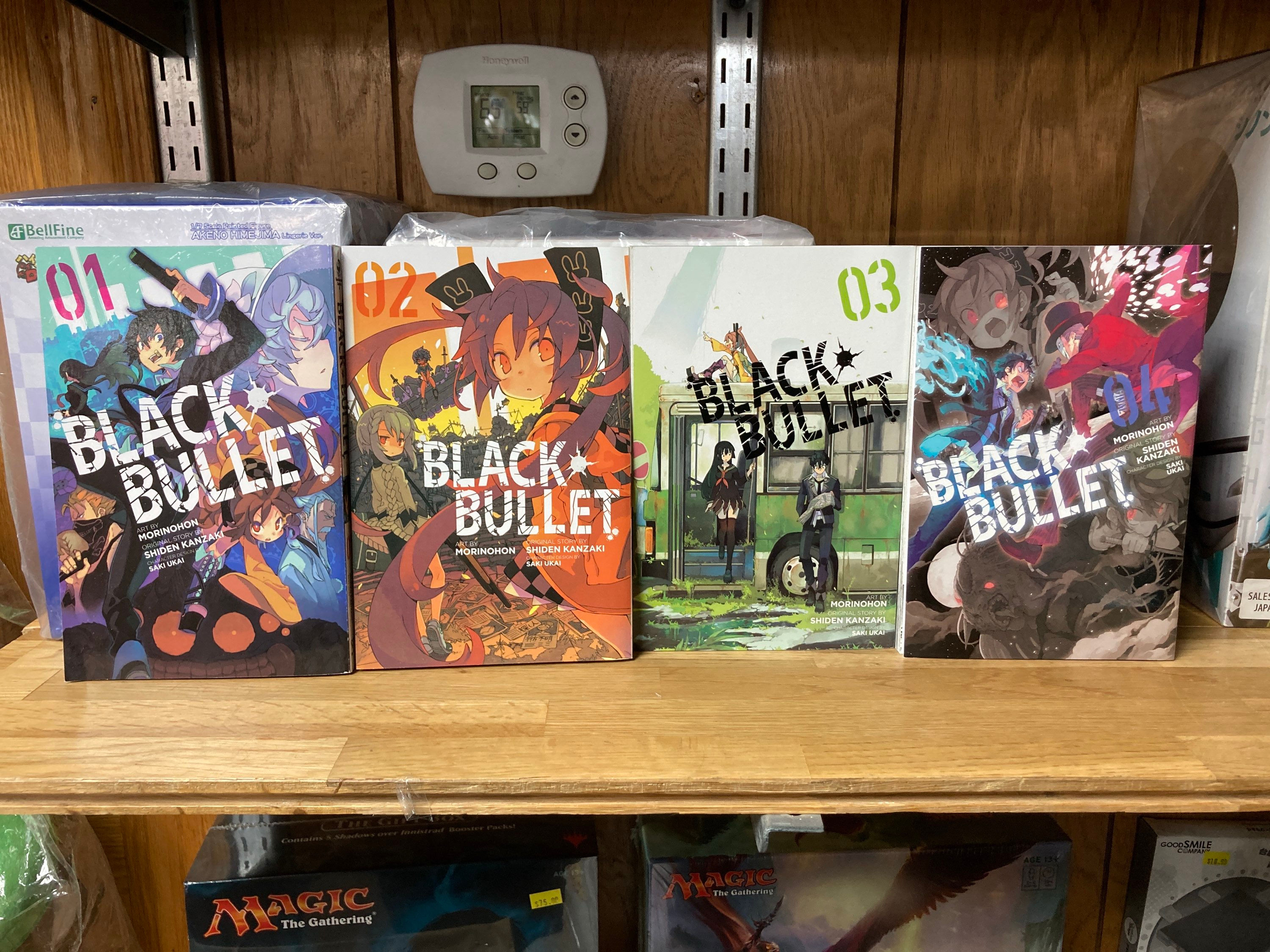 Black Bullet, Vol.1,2,3 4 (English manga) Paperback – July 5, 2016  by Shiden Ka