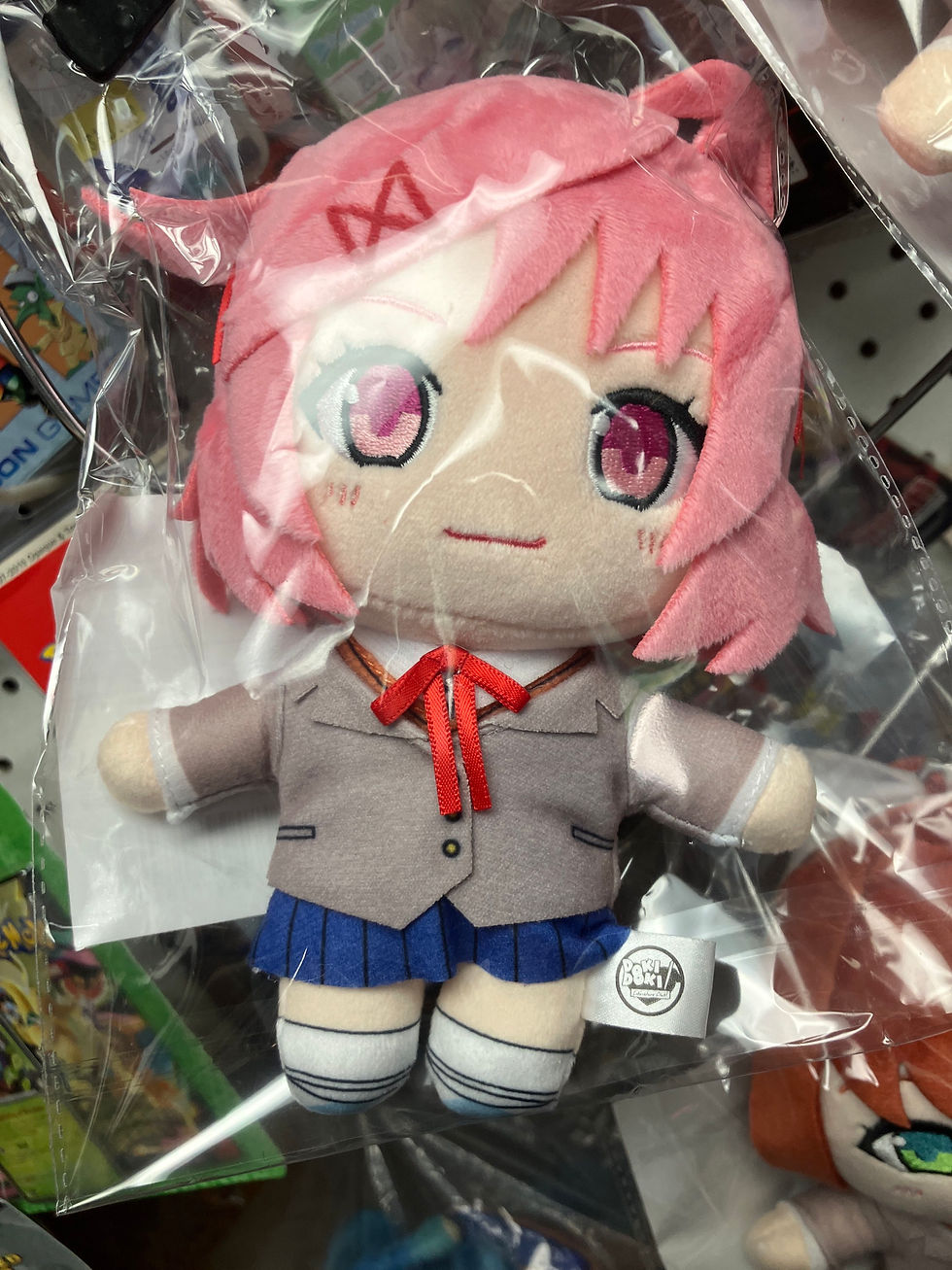 Thumbnail: Doki Doki Literature Club! Plushie Keychain Natsuki  Good Smile Company