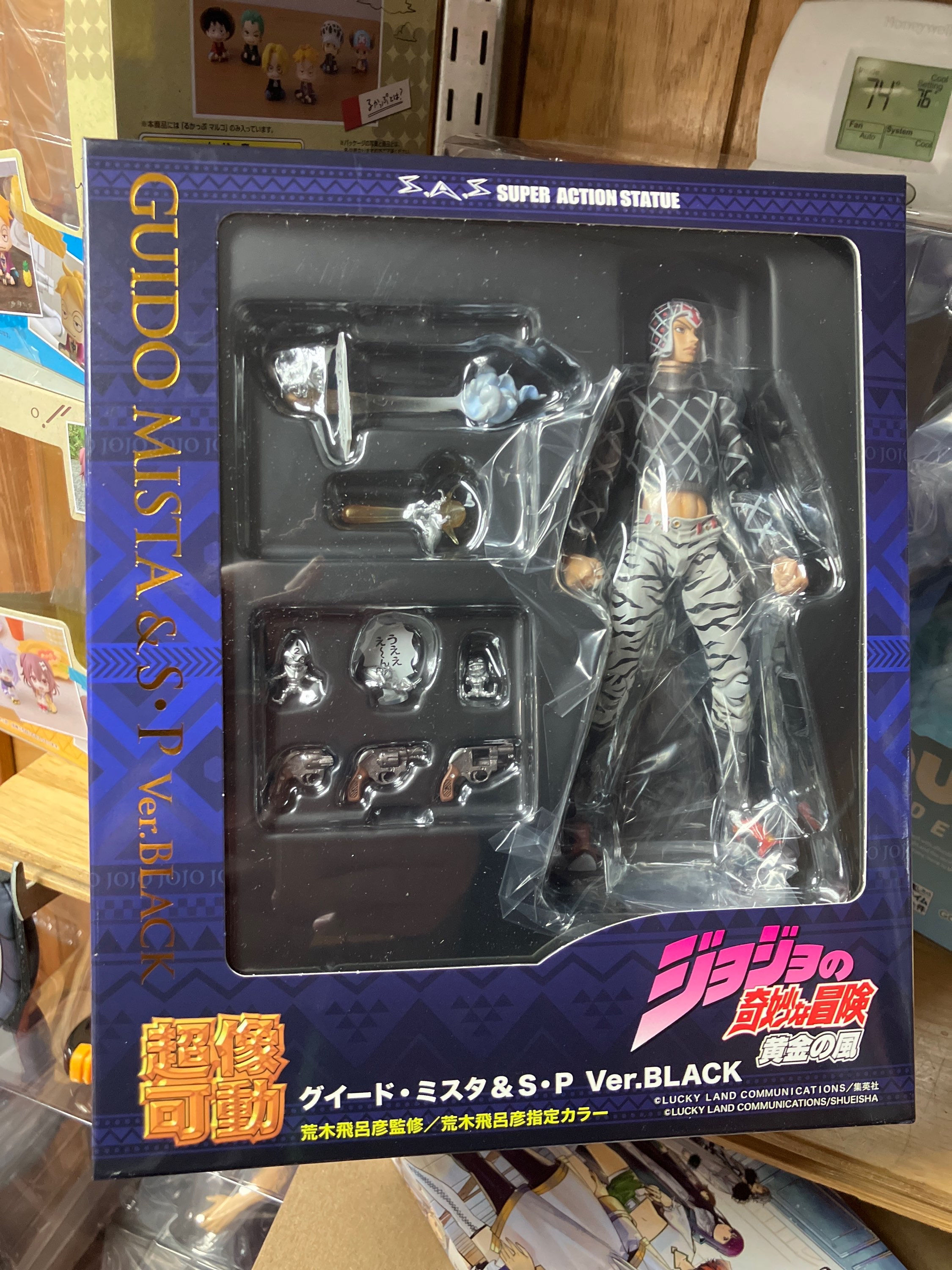 JOJOS BIZARRE ADV PT5 CHOZOKADO GUIDO MISTA & S P BLK AF MEDICOS