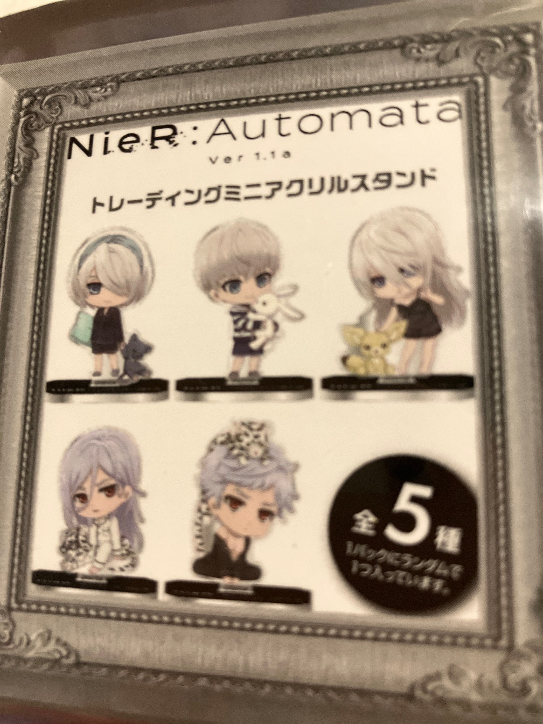 Set of 5 NieR stands