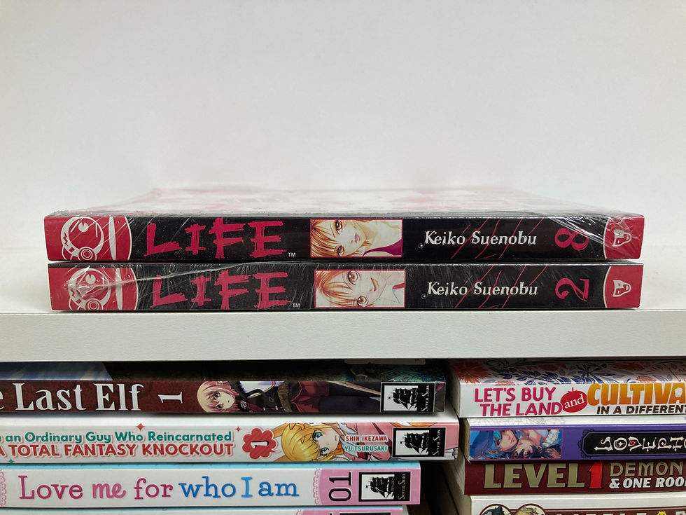 Thumbnail: LIFE Volume 2,8 (2 Manga)  by Keiko Suenobu (Author, Artist)  Format: Paperback