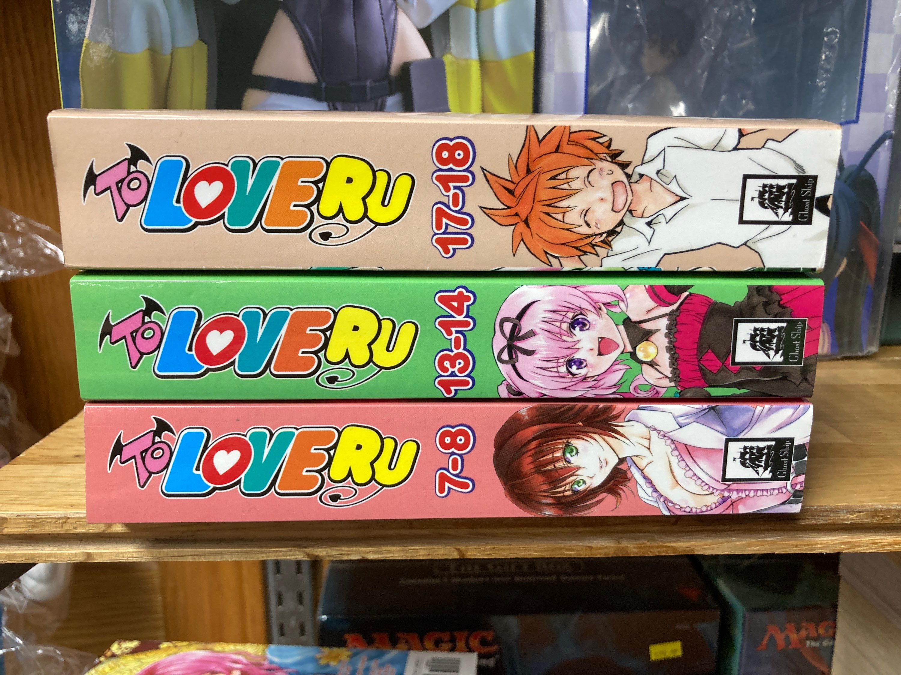 To Love Ru GN Vol.7-8,13-14,17-18 (3 Books)