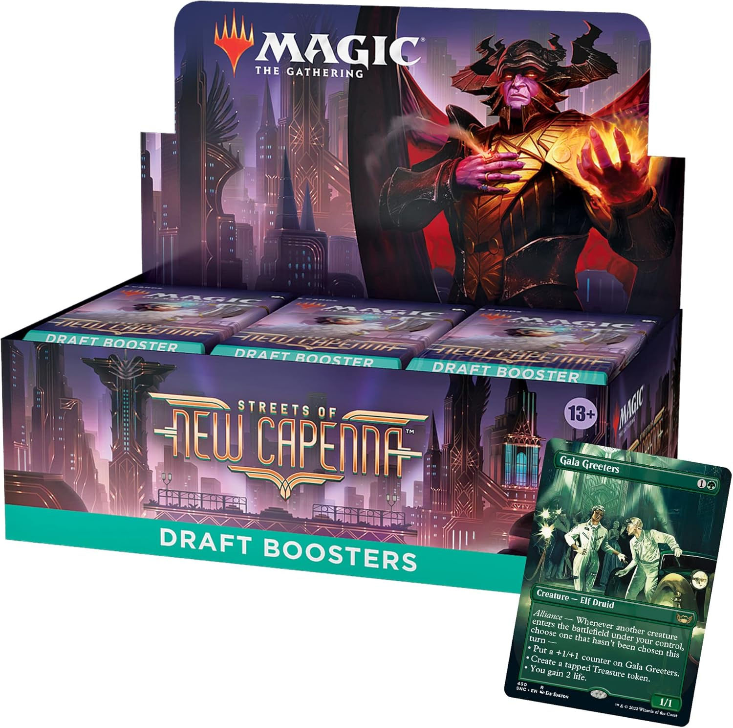 Magic The Gathering Streets of New Capenna Draft Booster Box