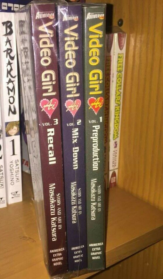 Video Girl Ai, Vol. 1,2,3 (Manga) Paperback – October 12, 2004  VIZ LLC  by Masa