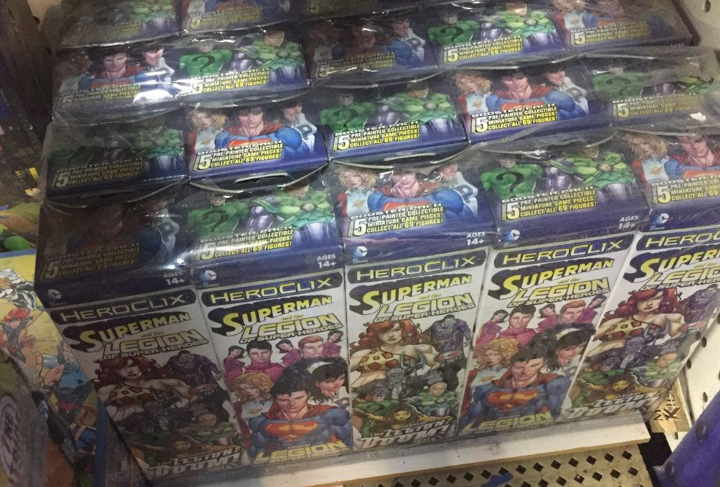 Heroclix DC Superman & Legion of Super Heroes Brick (10 Boosters)