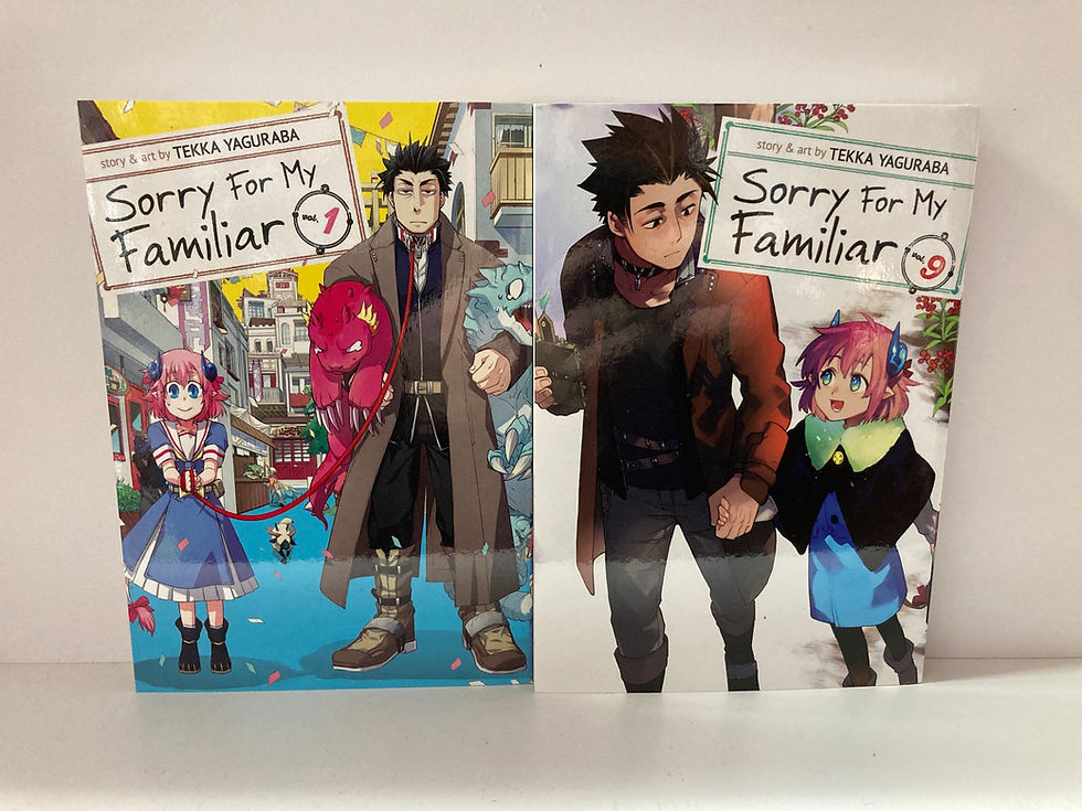 Thumbnail: Sorry for My Familiar Vol. 1,9 (2 Books) Paperback – March 13, 2018  by Tekka Ya