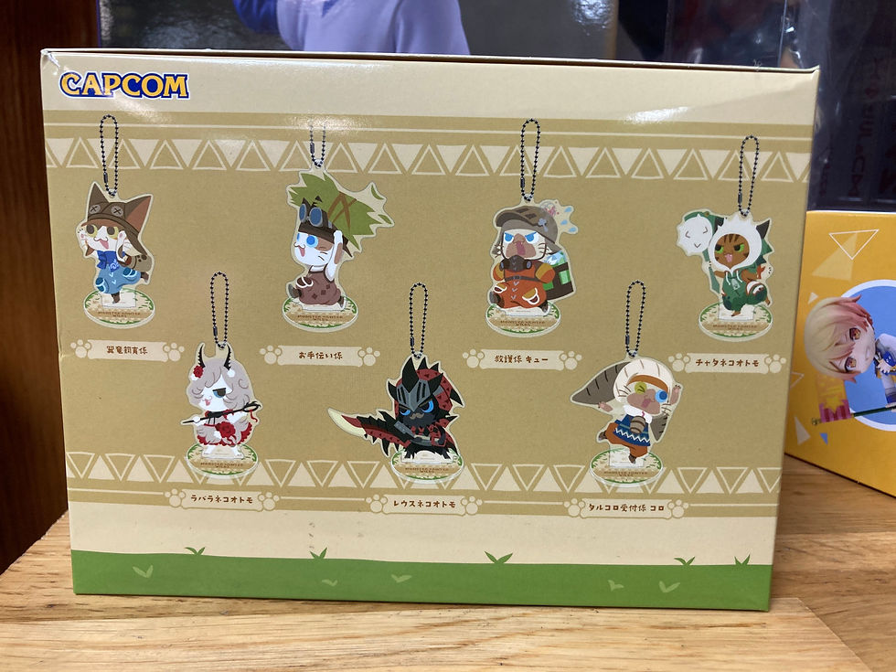 Thumbnail: Display Box of 15 MONSTER HUNTER WILDS Monster Hunter Wilds Felyne acrylic stand