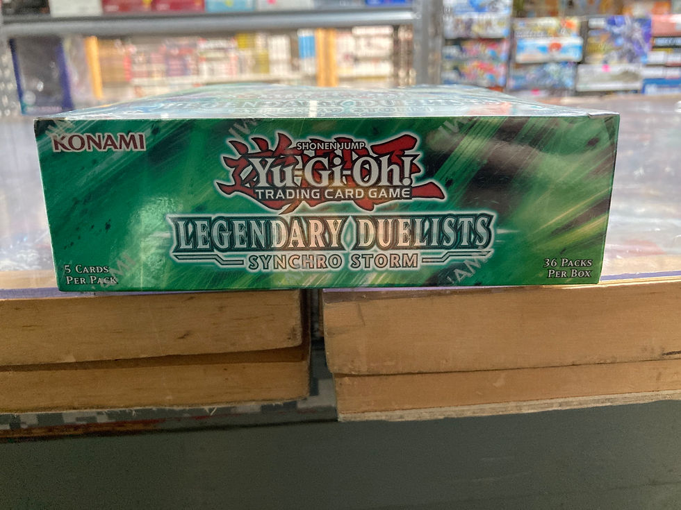 Thumbnail: Yugioh Legendary Duelists: Synchro Storm Booster Box