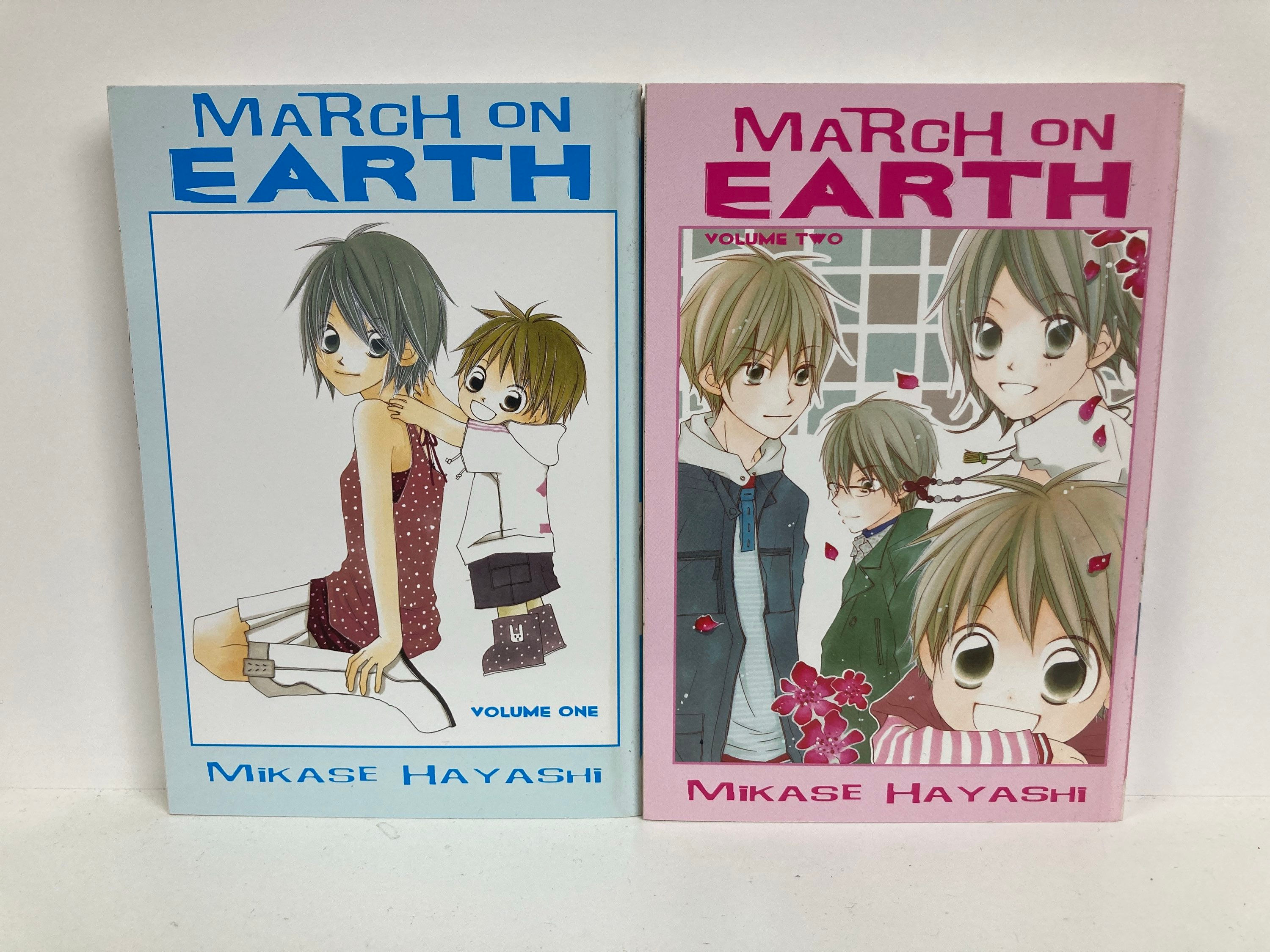 March on Earth Vol. 1,2 Manga by Mikase Hayashi (Author) Paperback