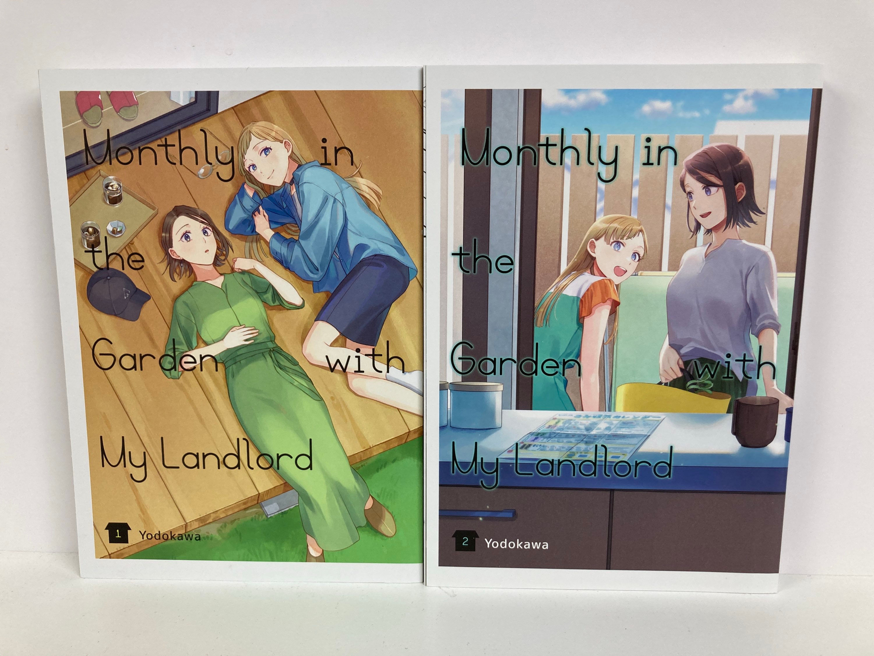 Monthly in the Garden with My Landlord, Vol. 1,2 (2 Manga)  by Yodokawa (Author)