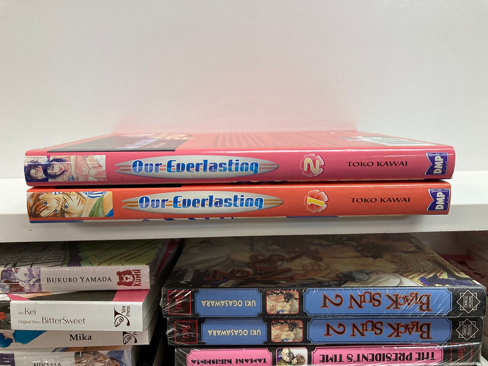 Thumbnail: Our Everlasting Volume 1 and 2 Yaoi Manga  by Toko Kawai