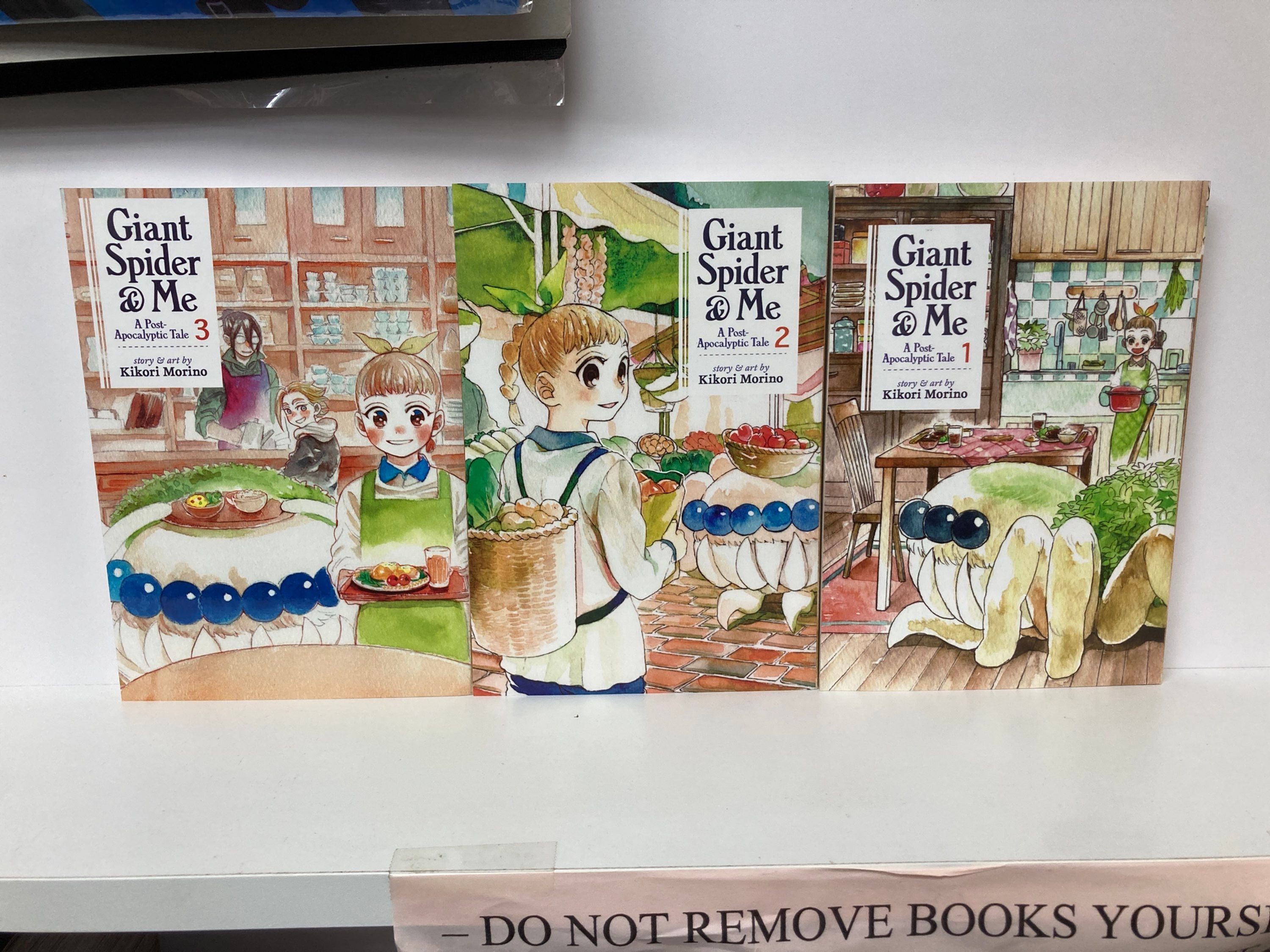 Giant Spider & Me: A Post-Apocalyptic Tale Vol.1-3