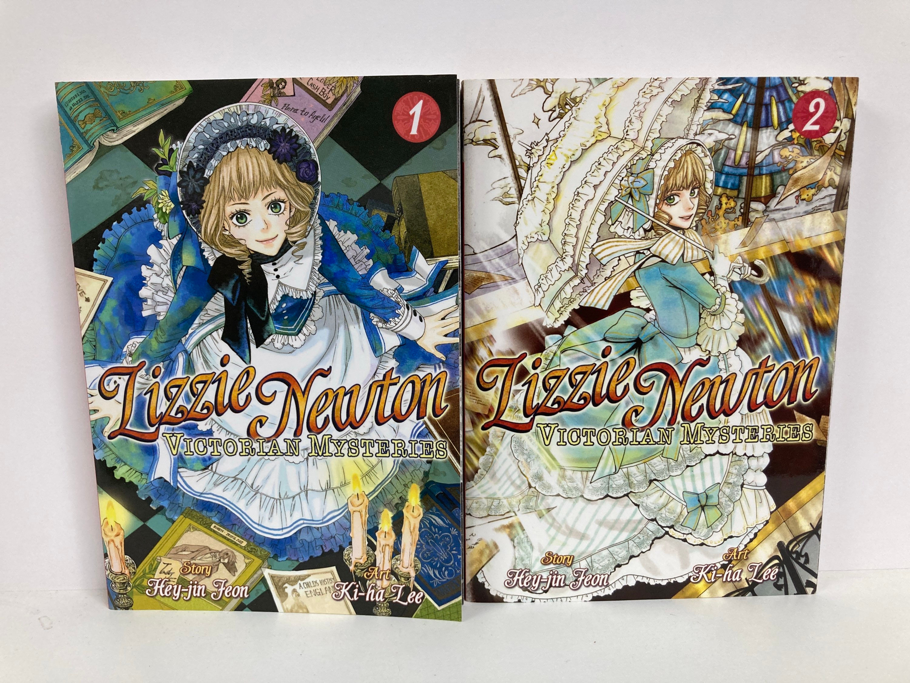 Lizzie Newton: Victorian Mysteries Vol. 1,2 Manga Paperback by Hey-Jin Jeon