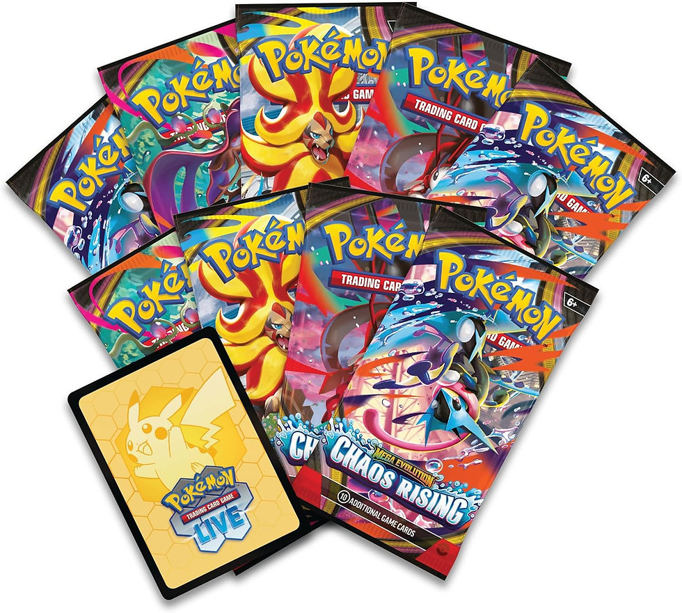 Thumbnail: Pokémon TCG Mega Evolution Chaos Rising Elite Trainer Box