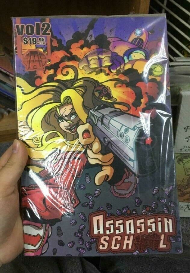 Assassin School Vol. 2 (Graphic Novel)  by Phil Littler (Author), Enrique Corts
