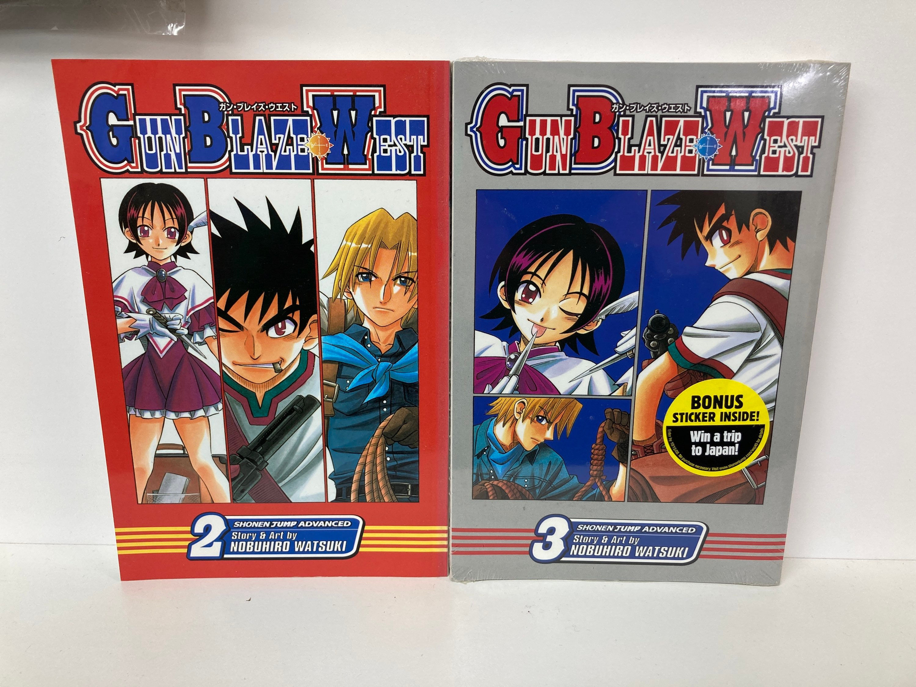 Gun Blaze West, Vol. 2,3 (2 Manga) Paperback – Illustrated, July 1, 2008