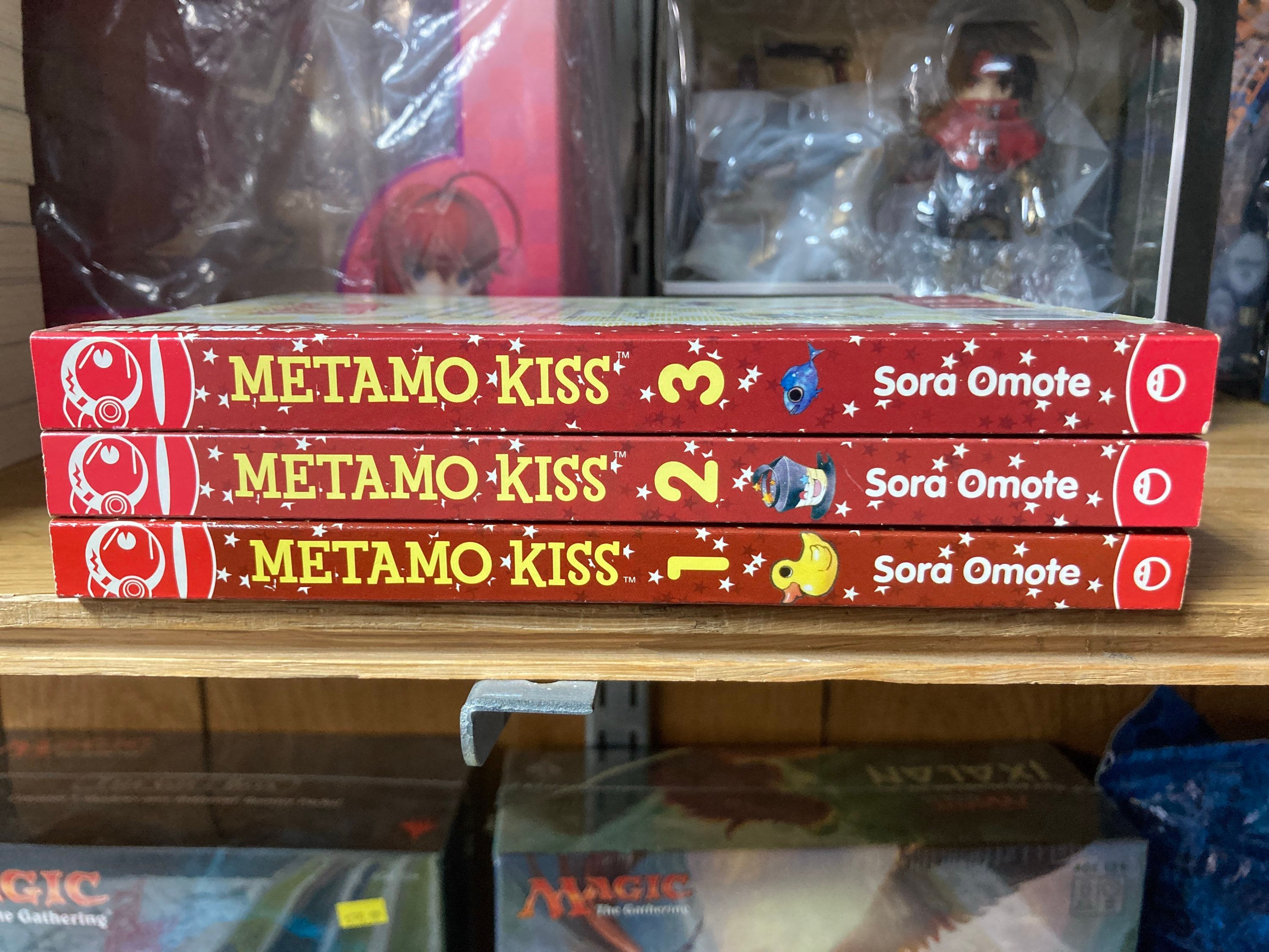 Metamo Kiss Volume 1,2,3 Manga Paperback – July 10, 2007  by Sora Omote (Author)