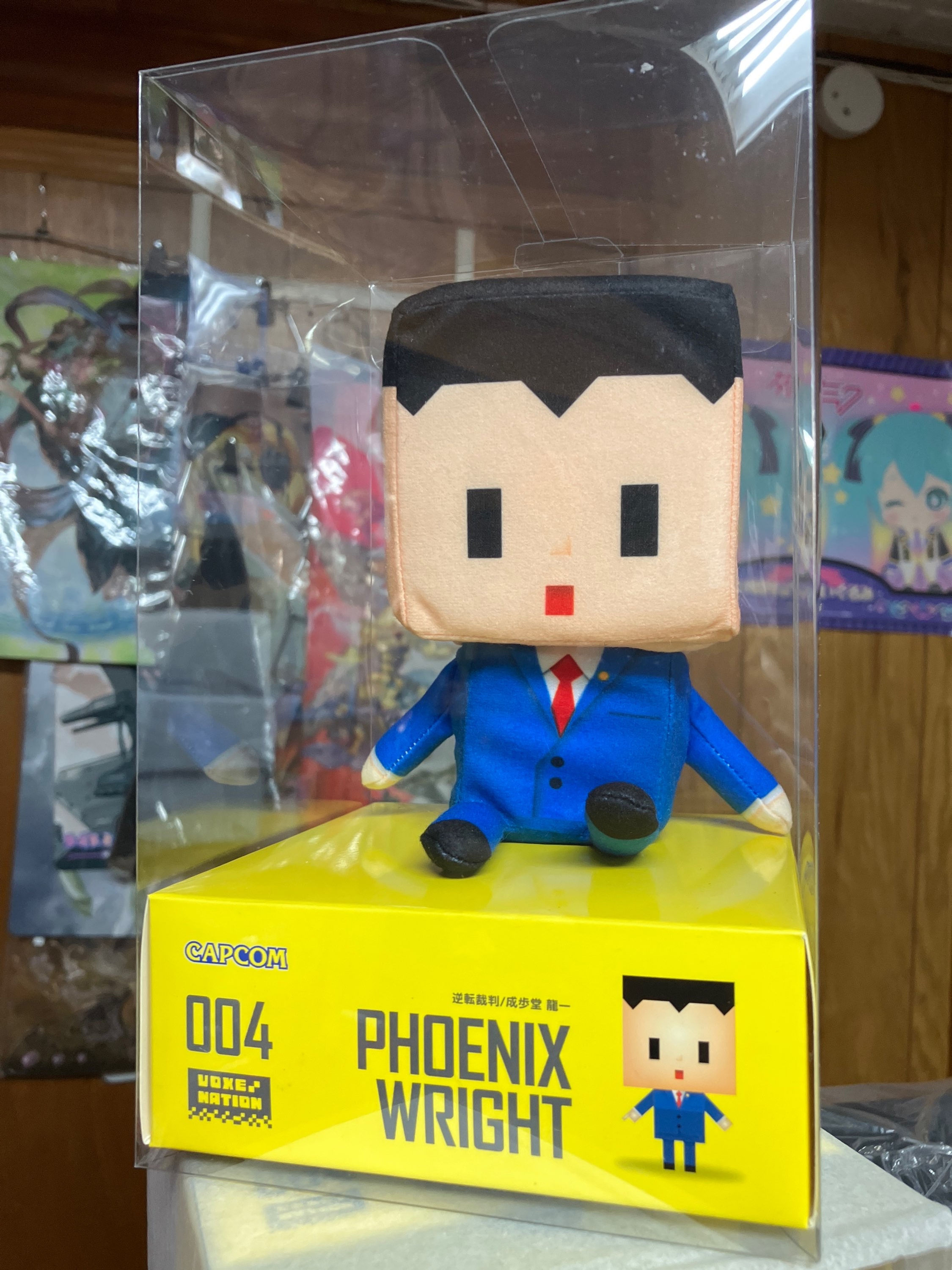 CAPCOM 40TH VOXENATION PHOENIX WRIGHT ACE ATTORNEY PLUSH  CAPCOM