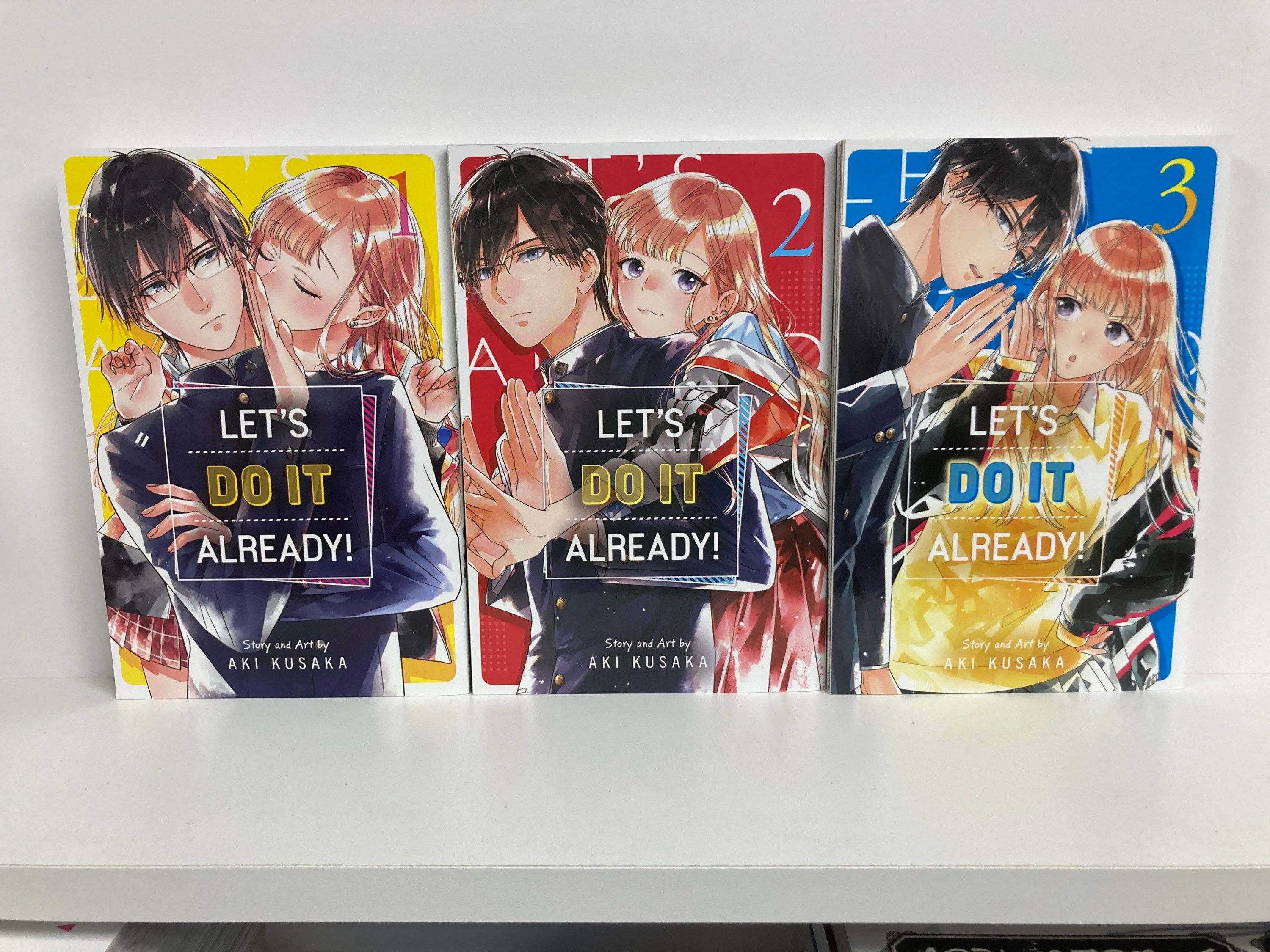 Let's Do It Already!, Vol. 1,2,3 Manga Paperback by Aki Kusaka (Author)